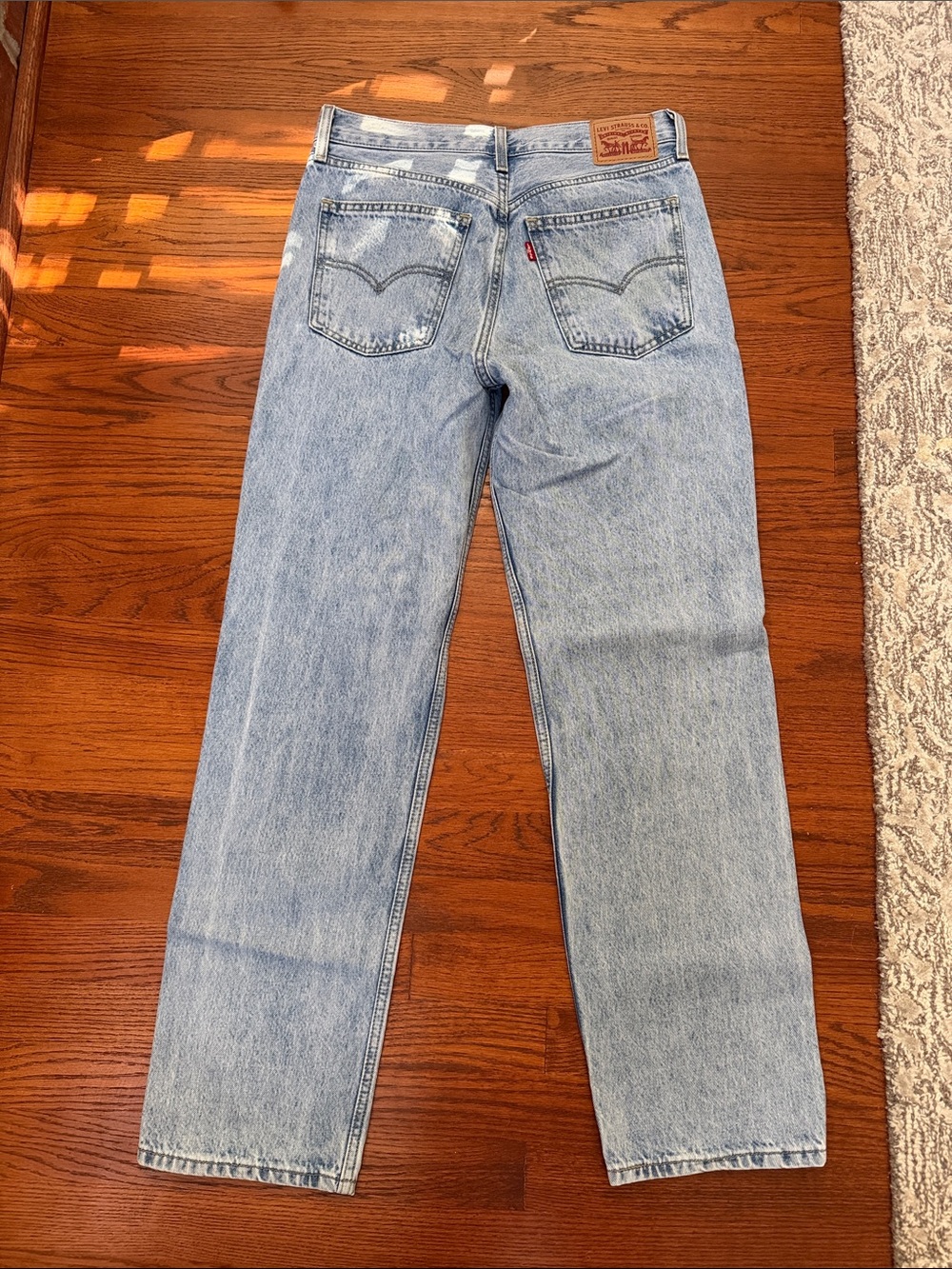 Levi's Light Blue Straight-Leg Women's Jeans